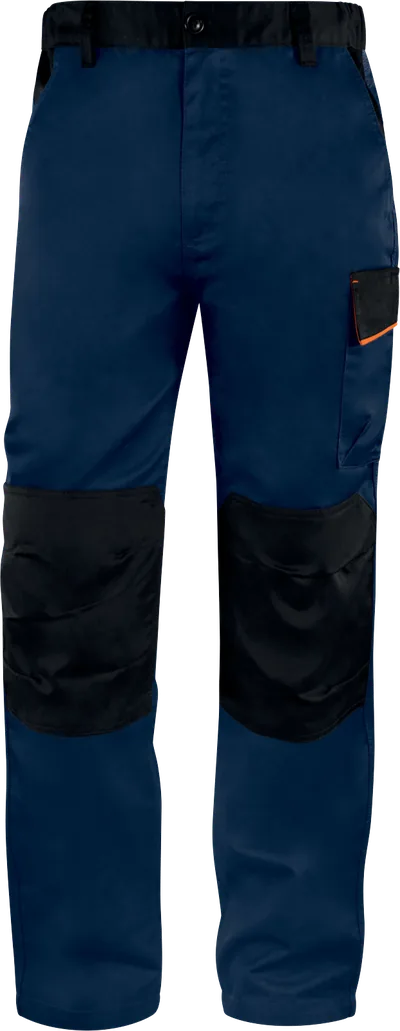 Pantaloni da lavoro M1PA2, blu navy, vista frontale