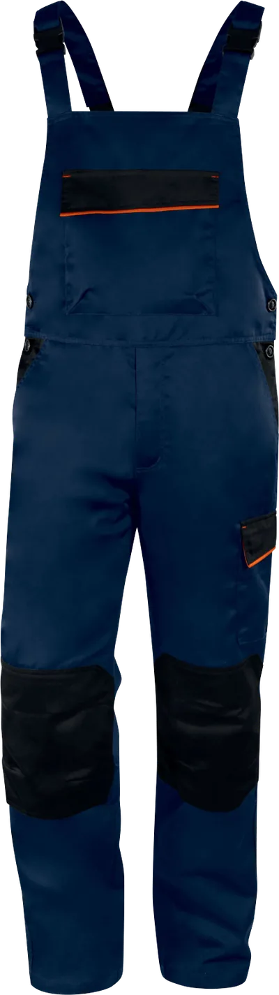 Salopette da lavoro M1SA2, blu navy, vista frontale