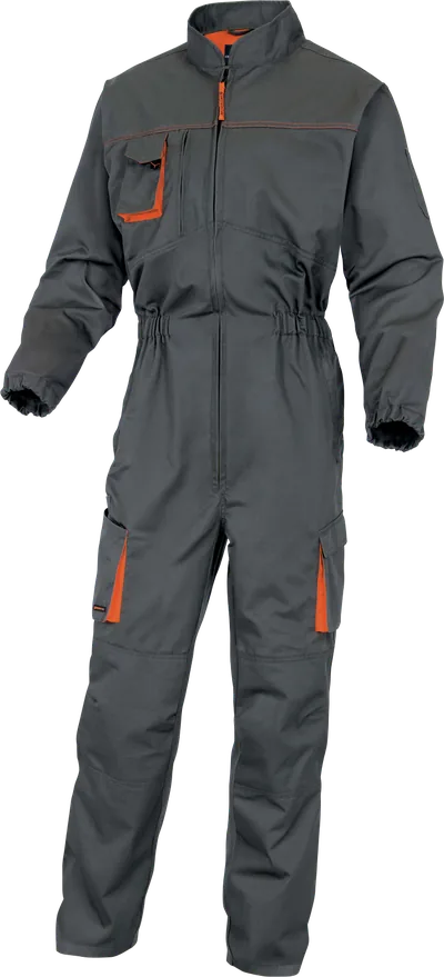 Tuta da lavoro M2CO2, grigio, vista frontale