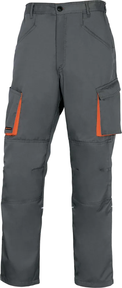 Pantaloni da lavoro M2PA2, grigio, vista frontale